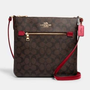 NWT Coach Signature Rowan File Bag